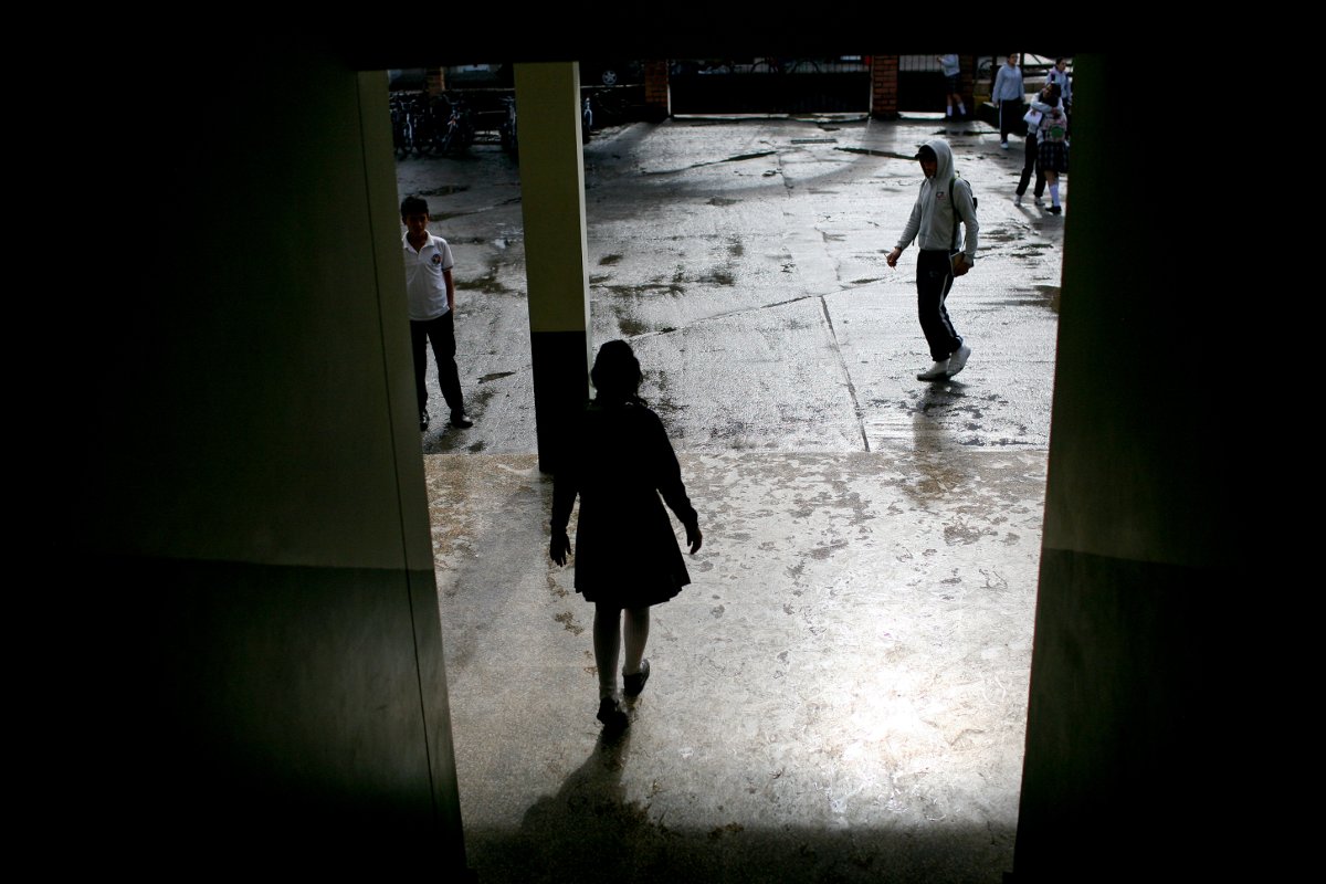 "Entering a High School Courtyard," photo courtesy of the World Bank Photo Collection on Flickr.