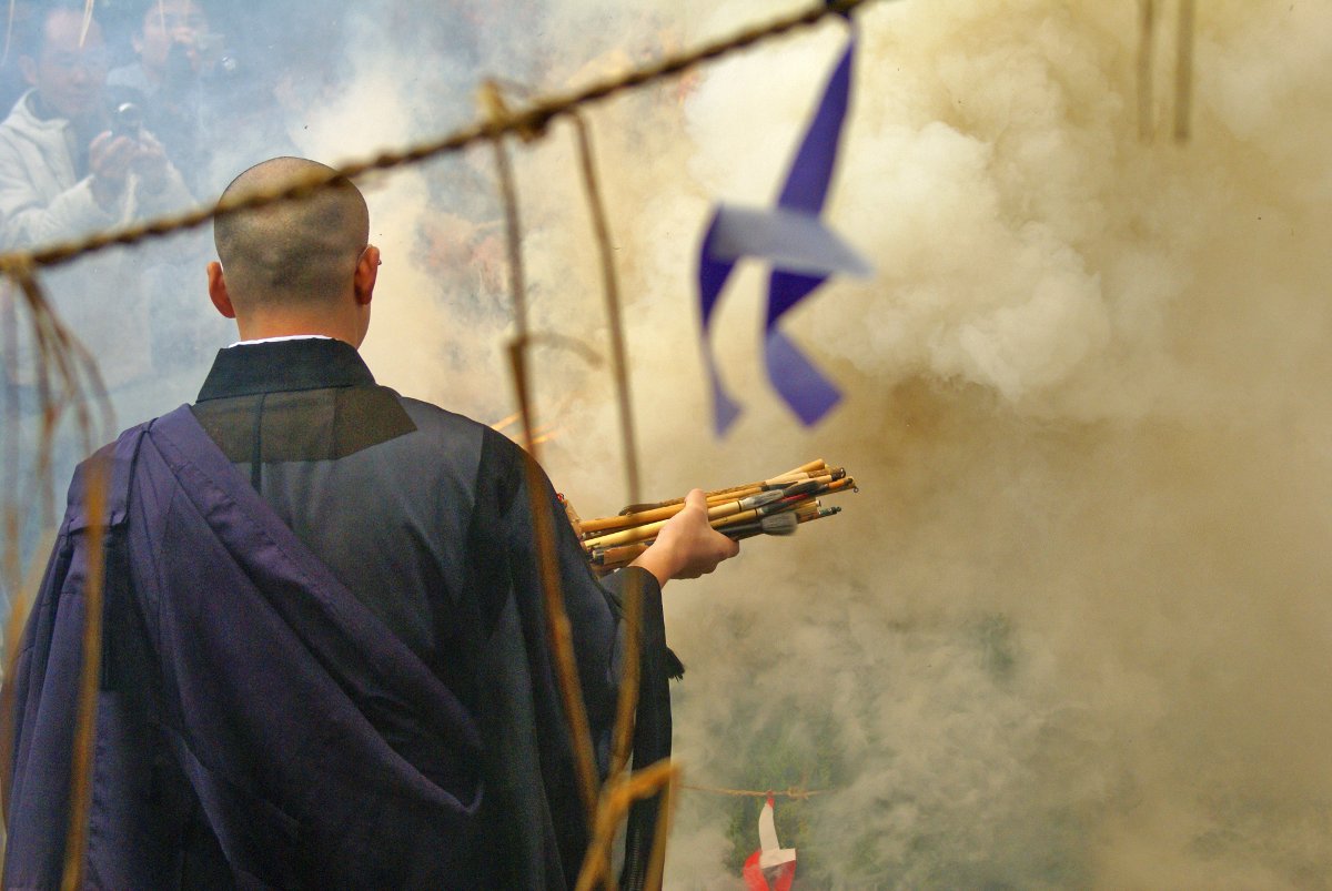 Fudekuyo Calligraphy Ceremony, by Aurelio Asiain | License: CC BY-NC-ND 2.0