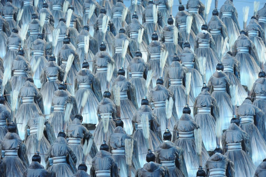 2008 Summer Olympics, Beijing, Olympic Opening Ceremony celebrates ‘One World, One Dream.' Photo by Tim Hipps