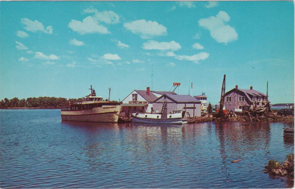 Postcard of the Isle Royale Ferry | Author: Don. . . The UpNorth Memories Guy. . . Harrison