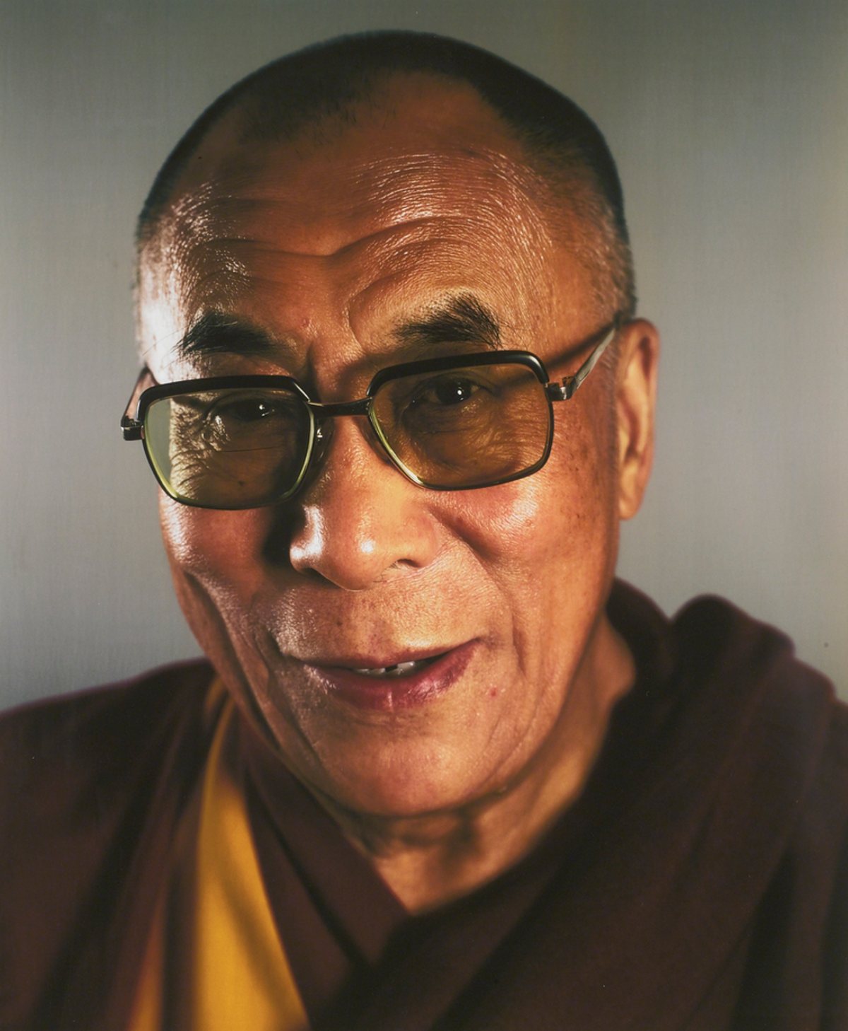 [ C ] Chuck Close - Dalai Lama (2005) | Credit: cea+