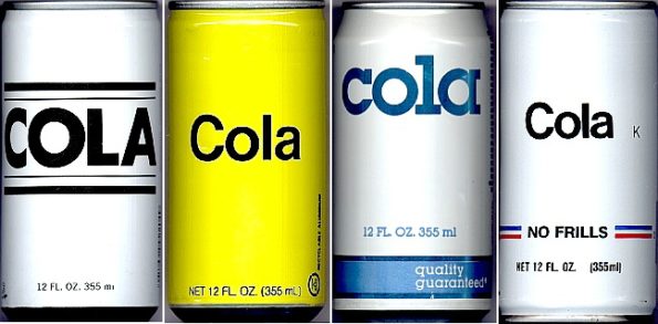 Meditation is to mindfulness as cola is to beverages :) Title: Generic Cola Cans 1980s | Author: ReplyAble | Source: Wikipedia | License: CC BY-SA 3.0