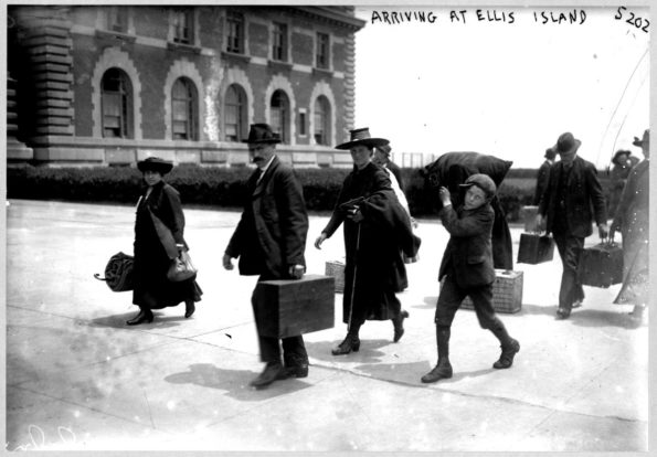 Arriving at Ellis Island | Source: U.S. Library of Congress | License: No known copyright restrictions