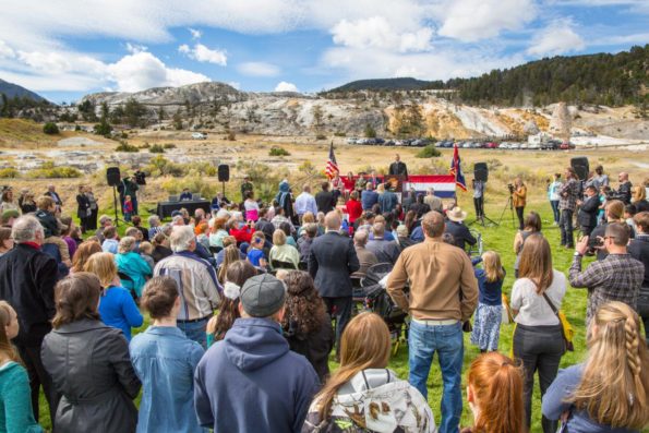 Title: Naturalization Ceremony September 7, 2016 | Author: NPS/Neal Herbert | Source: yellowstoneps on Flickr | License: CC0