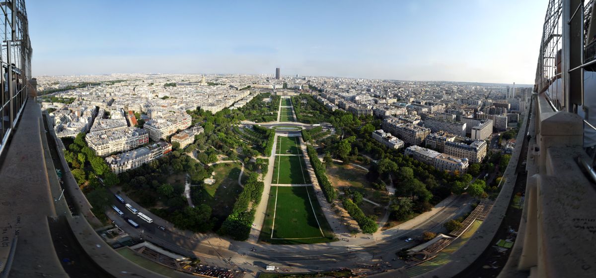 View from eiffel tower 2nd level | Author: Wjh31