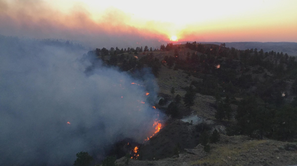 Crying Fire - BLM photos by Anika Pelia | Source: InciWeb 