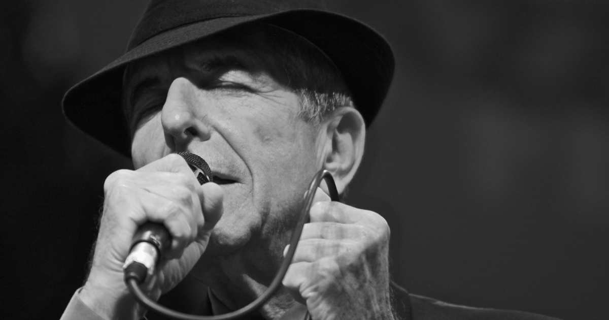Title: Leonard Cohen at the Nice Jazz Festival 2008 14 | Author: Guillaume Laurent | Source: Own work | License: CC BY-NC-SA 2.0