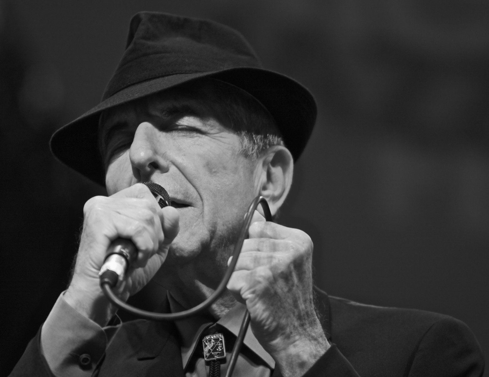 Title: Leonard Cohen at the Nice Jazz Festival 2008 14 | Author: Guillaume Laurent | Source: Own work | License: CC BY-NC-SA 2.0