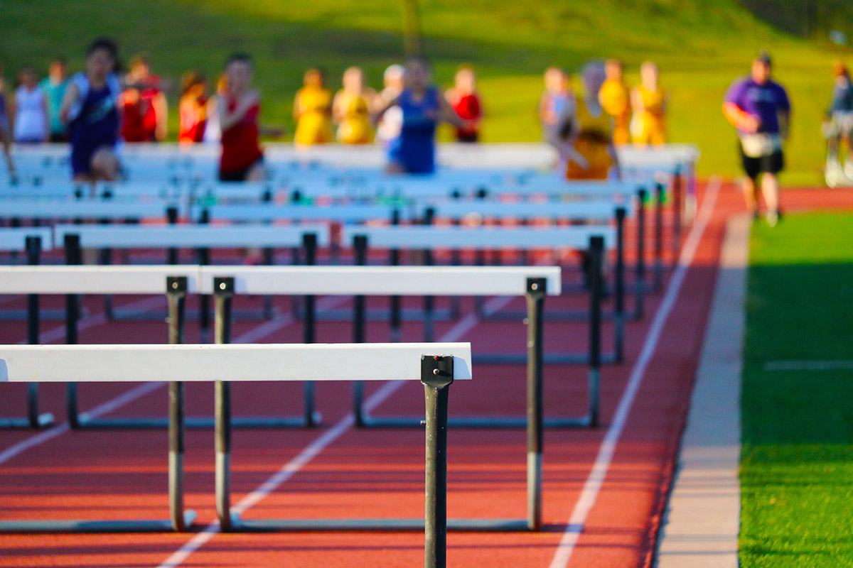 hurdles | Credit: Alyssa Ledesma | License: CC0
