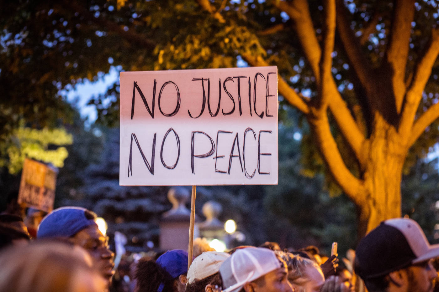 No Justice, No Peace - Justice for Philando Castile - St. Paul, Minnesota | Source: diversey on Flickr | License: CC-BY-SA 2.0