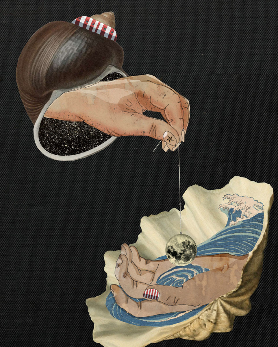Title: moontide, collage, 2020 | Credit: yumikrum | Source: Flickr | License: CC BY-NC-ND 2.0